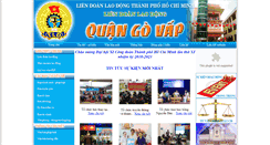 Desktop Screenshot of ldldqgv.org.vn