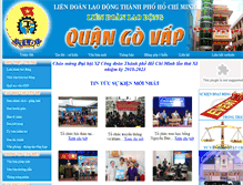 Tablet Screenshot of ldldqgv.org.vn